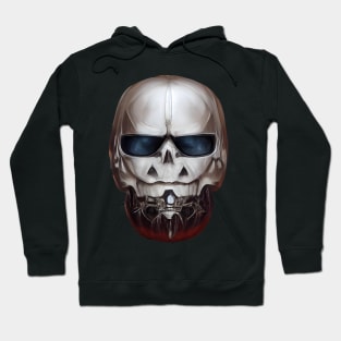 Pumpkin Skull Halloween Hoodie